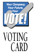 (VOTING CARD)